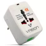 Vribon Adattatore Universale da Viaggio 110-250V Presa Internazionale con Protezione