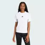 Adidas Donna Essentials 3-Stripes T-Shirt in Cotone