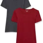 Amazon Essentials T-Shirt Slim Fit Donna Girocollo Manica Corta