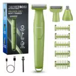 BarberBoss Set Toelettatura Uomo 3 in 1 Barba Body Groomer Trimmer Naso Orecchie