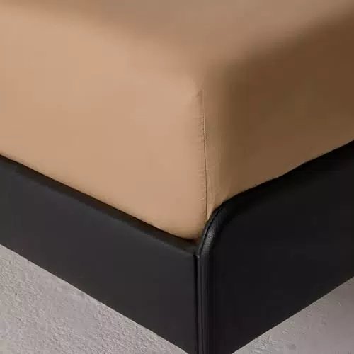 Bassetti Lenzuolo Sotto con Angoli in Puro Cotone Lavabile Morbido e Confortevole