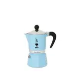 Bialetti Rainbow Caffettiera in Alluminio, Modello Colorato Ideale per Espresso