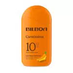 Bilboa Carotissima Latte Solare SPF 10 Abbronzante Corpo Betacarotene Resistente Acqua