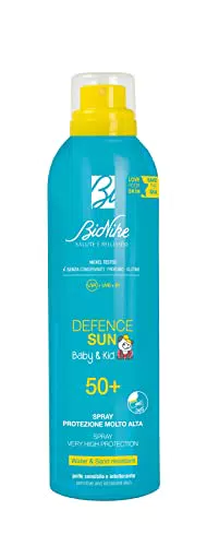 Bionike Defence Sun Baby & Kid Spray Solare SPF 50+ Protezione Bambini Pelle Delicata
