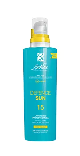 Bionike Defence Sun Latte Solare Corpo SPF 15 per Pelli Sensibili e Intolleranti