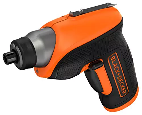 Black+Decker CS3652LC Svitavvita a Batteria con Impugnatura a Pistola e Testa Angolare