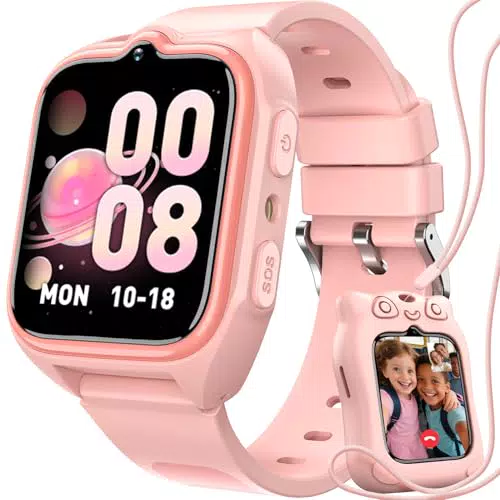 Blackview Smartwatch Bambini 4G GPS Chiamate Video SOS Giochi Fotocamera Contapassi