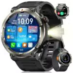 Blackview Smartwatch Uomo Fitness con Chiamate Bluetooth, Cardiofrequenzimetro e Bussola