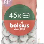 Bolsius D-light Tealight Candele Decorative a Lunga Durata Con Cera Naturale