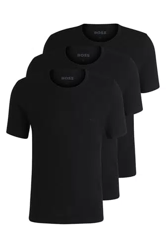 BOSS T-Shirt RN 3P Classic - Maglietta Casual di Alta Qualità