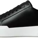 Calvin Klein Sneakers Uomo in Pelle con Suola Chunky Preformata e Lacci