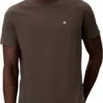 Calvin Klein T-Shirt Uomo Maniche Corte Classic Monogram Tee Scollo Rotondo