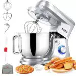 Cheflee Impastatrice Planetaria Professionale 8L con Ciotola in Acciaio e Accessori