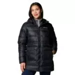 Columbia Harmony Falls Mid Down Jacket Donna, Idrorepellente Piumino RDS 650, Cappuccio