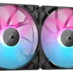 Corsair iCUE LINK RX140 Ventole RGB 140 mm PWM con Hub Sistema Magnetico