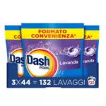 Dash Pods Detersivo in Capsule Rimuove Macchie Igienizza Dona Freschezza e Brillantezza