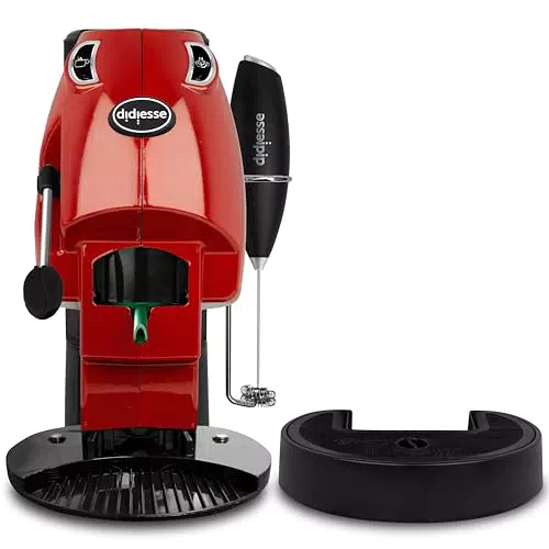 Didiesse Baby Frog Macchina da Caffè a Cialde con Montalatte e Doppio Portacialde