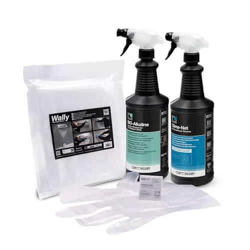 Errecom Kit Pulizia Climatizzatori con Detergenti Interno Esterno e Accessori