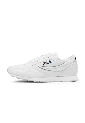 Fila Orbit Low, Scarpe da Ginnastica Basse Uomo, Bianco