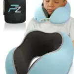 FLOWZOOM Comfy Kids Cuscino Da Viaggio Bambini Memory Foam Per Auto E Aereo