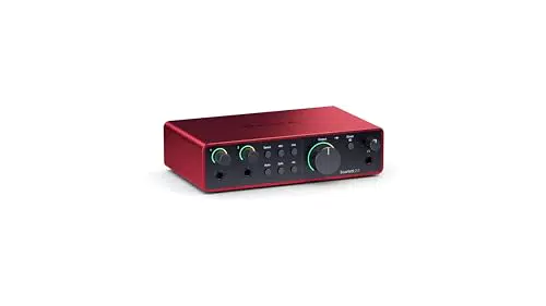 Focusrite Scarlett 2i2 4ª Generazione Interfaccia Audio USB Professionale per Studio e Podcast