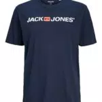 JACK & JONES T-Shirt Uomo Logo Tee SS Crew Neck Medium
