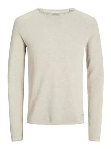 Jack & Jones Maglione Uomo Girocollo Jprblucarlos Knit