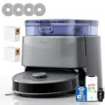 Lefant M3 Ultra Robot Aspirapolvere Lavapavimenti con Mappatura Laser e Autosvuotamento