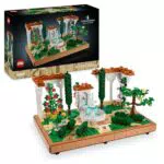 LEGO Icons Giardino della Fontana 10359 Kit Miniatura Creativo per Adulti