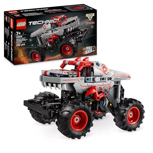 LEGO Technic ThunderROARus Pull-Back Monster Truck Giocattolo Costruibile 7+