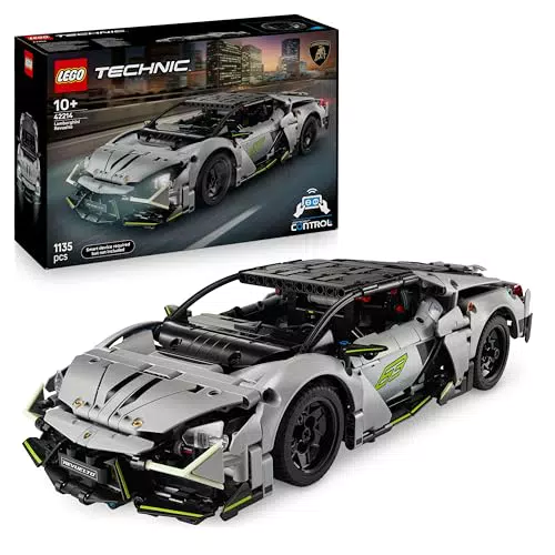 LEGO Technic Lamborghini Revuelto Auto Telecomandata con Luci e Sterzo Ricaricabile