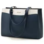 LOVEVOOK Borsa Donna Grande in PU, Tote Bag Porta PC 15.6 per Lavoro e Università