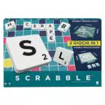 Mattel Scrabble Gioco da Tavolo con Doppio Tabellone e Modalità Squadra, Italiano