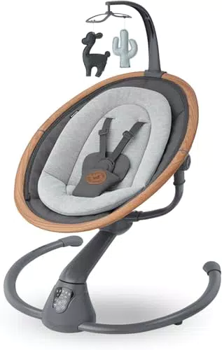 Maxi-Cosi Cassia Sdraietta Elettrica Neonato Girevole 360° Reclinabile 5 Velocità