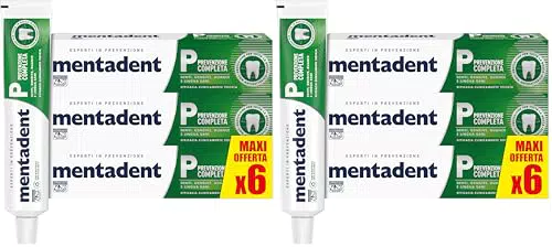 Mentadent Dentifricio P Prevenzione Completa con Zinco per Disturbi Orali