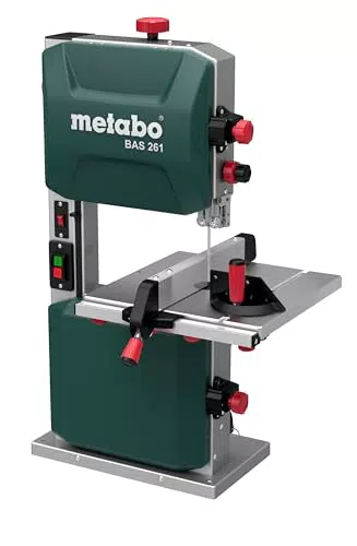 Metabo BAS 261 Precision Sega a Nastro per Tagli Precisi e Stabili 400W 103mm