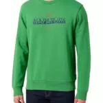 Napapijri Felpa Bander Uomo in Cotone Girocollo Casual