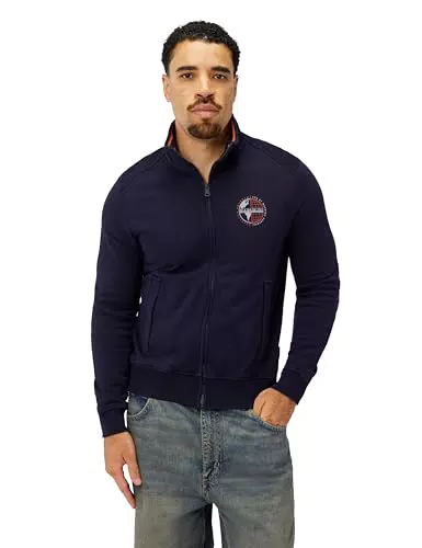 Napapijri Felpa Beril con Zip Frontale