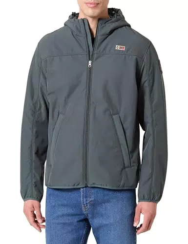 Napapijri Giacca Asherman Uomo Impermeabile Leggera Casual
