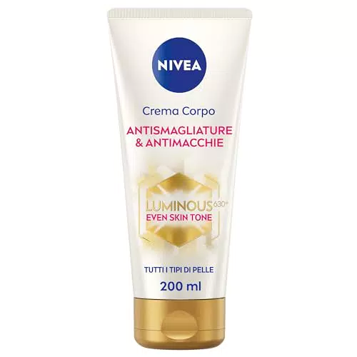 Nivea Luminous630 Crema Corpo Antismagliature e Antimacchie Pelle Uniforme Idratata