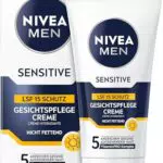 Nivea Men Crema Viso Idratante Uomo Pelli Sensibili con SPF 15