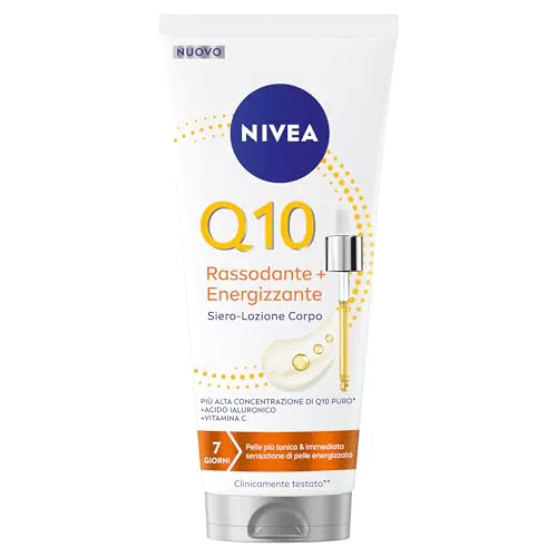 Nivea Q10 Siero Lozione Corpo Rassodante Energizzante con Acido Ialuronico