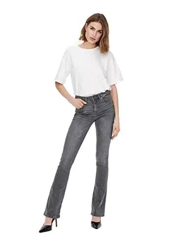 Only Onlblush Life Mid Flared Jeans Donna Modello Noos
