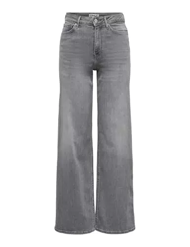 ONLY Jeans Donna Onlmadison Vita Alta Modello Wid Denim Casual