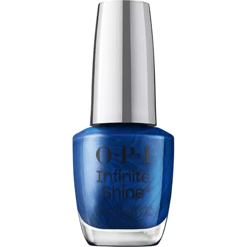 OPI Infinite Shine Good Enough to Treat Sneak-a-Blue Candy Smalto Unghie Lunga Durata