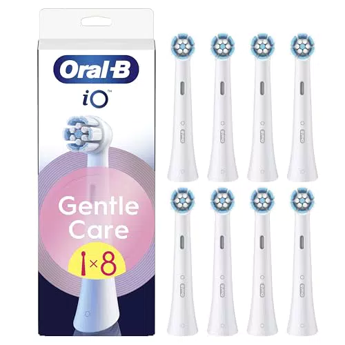 Oral-B Testine Ricambio iO Gentle Care per Spazzolino Elettrico Gengive Sensibili