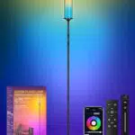 OUTON Lampada da Terra LED con Telecomando e App Moderna per Soggiorno e Camera