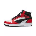 Puma Rebound V6 Mid Jr Scarpe da Ginnastica Unisex per Bambini e Ragazzi