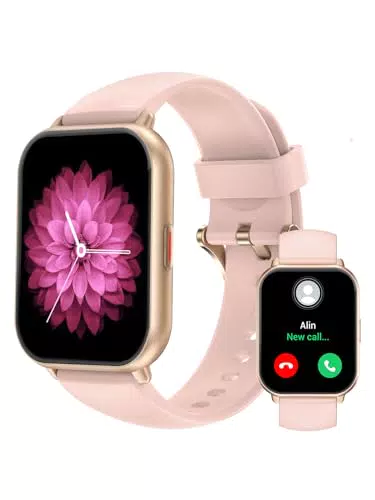 Ruimen Smartwatch Donna con Chiamate Bluetooth, Cardiofrequenzimetro e Fitness Tracker