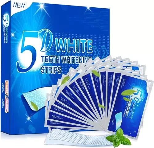 Sbiancante Denti Professionale Whitening Strips per Sbiancamento Sicuro Smalto Denti